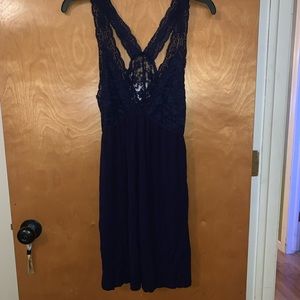 Blue Seductivewear Cotton Nightie